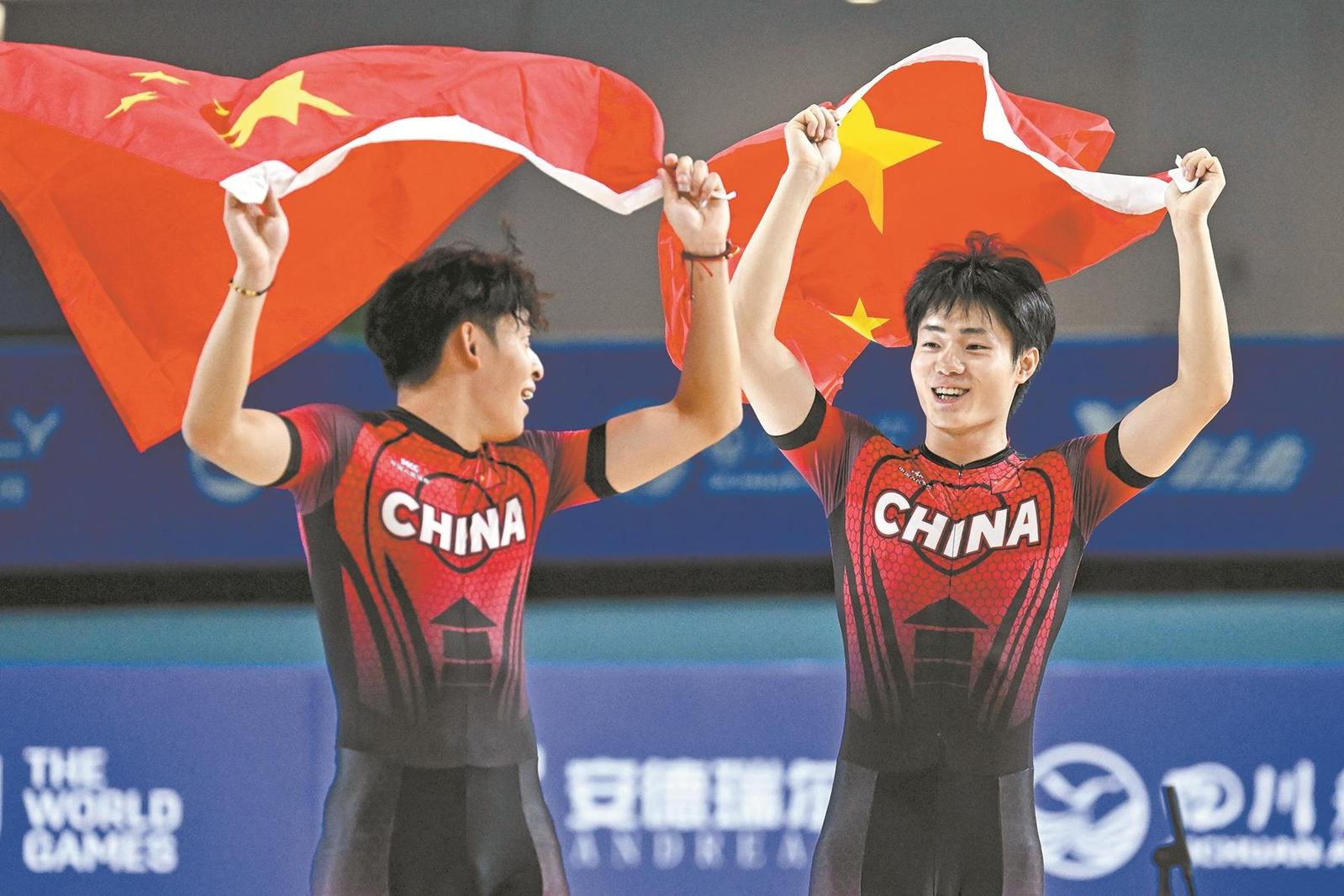中国队张颢