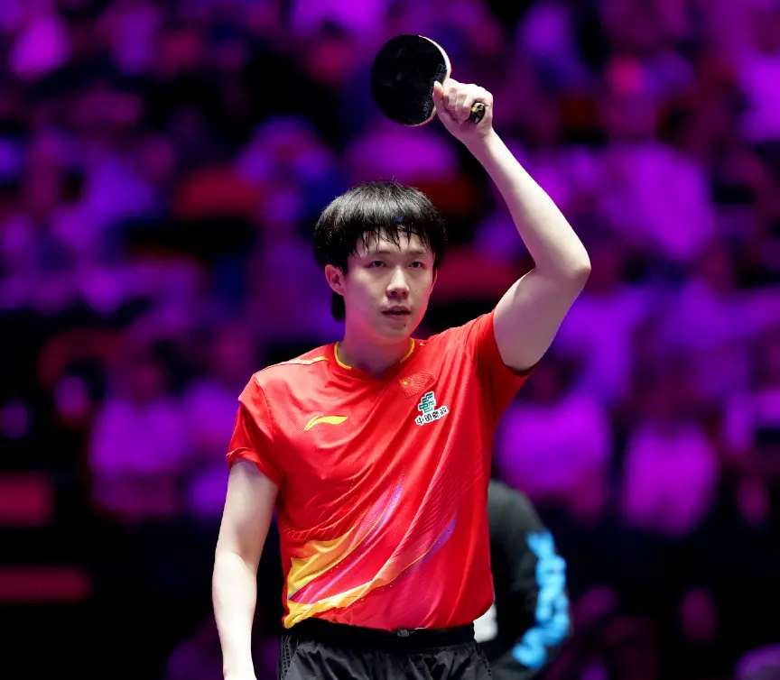 王楚钦的发, 两人接连在, 雨果手感和